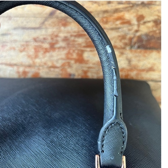 MICHAEL Kors Emmy Dome Satchel Handbag with Medium Crossgrain Leather Wallet - Picture 8 of 11